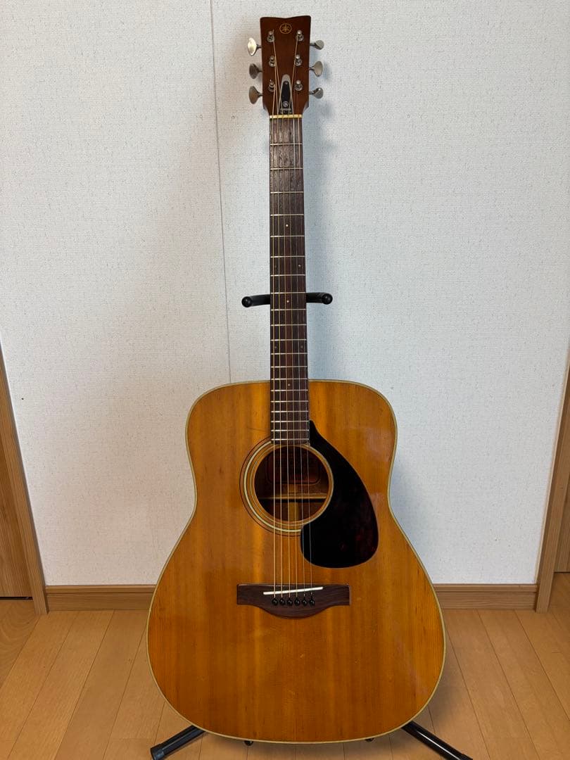 程度上々❗️YAMAHAヤマハFG-180赤ラベル　ジャパンヴィンテージアコギ ‼️ YAMAHA FG-180(ヤマハ 赤ラベル)の解説と無料イラスト | ギター図鑑