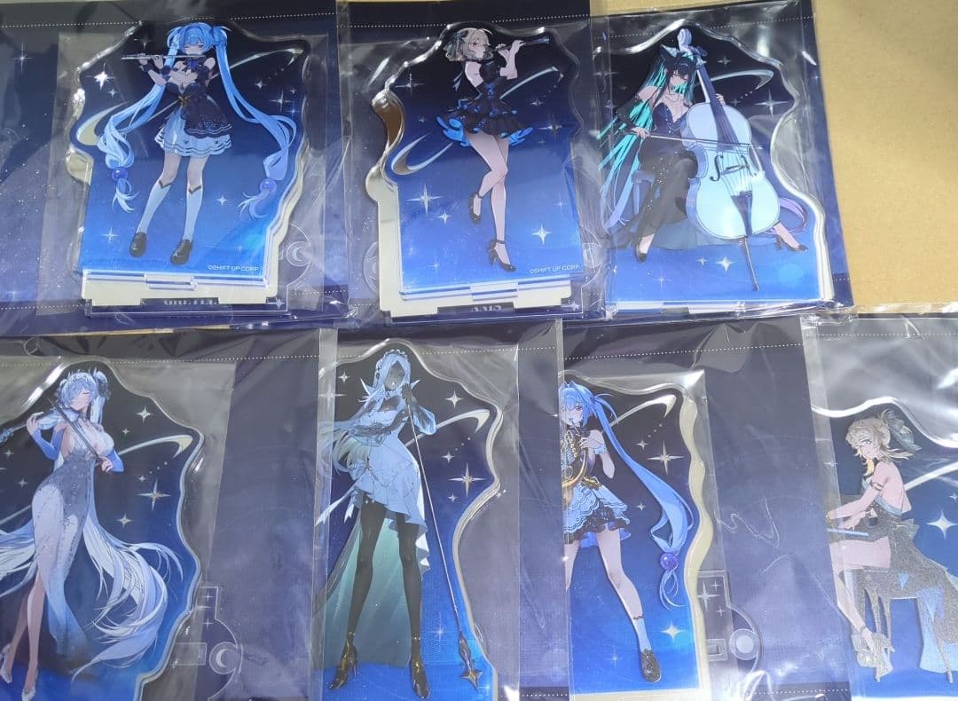 NIKKE ORCHESTRAL CONCERT アクリルスタンド 7種セット NIKKE ORCHESTRAL CONCERT OFFICIAL STORE