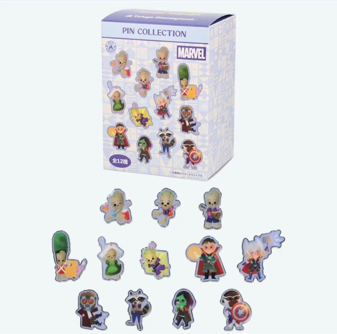 ディズニー　ピンバッジ イッツ・ア・スモールワールド with グルート ピンバッジ 12個セット イッツ・ア・スモールワールド with グルート