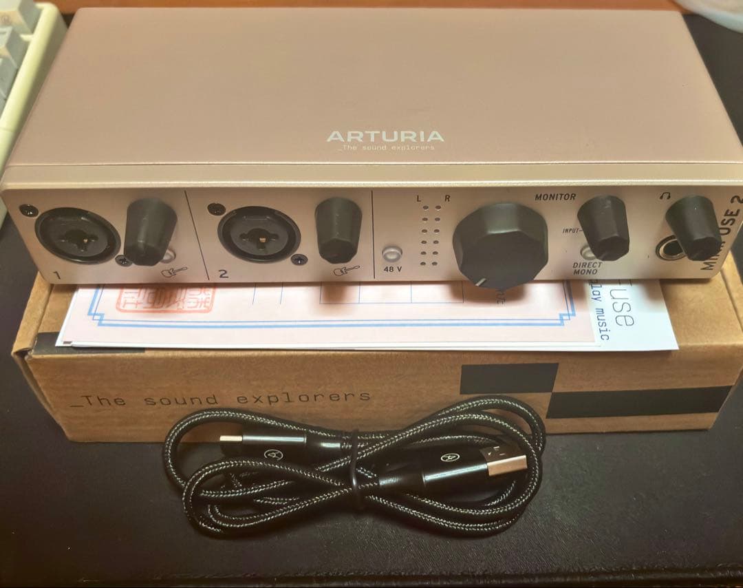 Arturia MiniFuse 2 オーディオインターフェイス Arturia | MiniFuse 2 | 新品オーディオ / MIDIインターフェース
