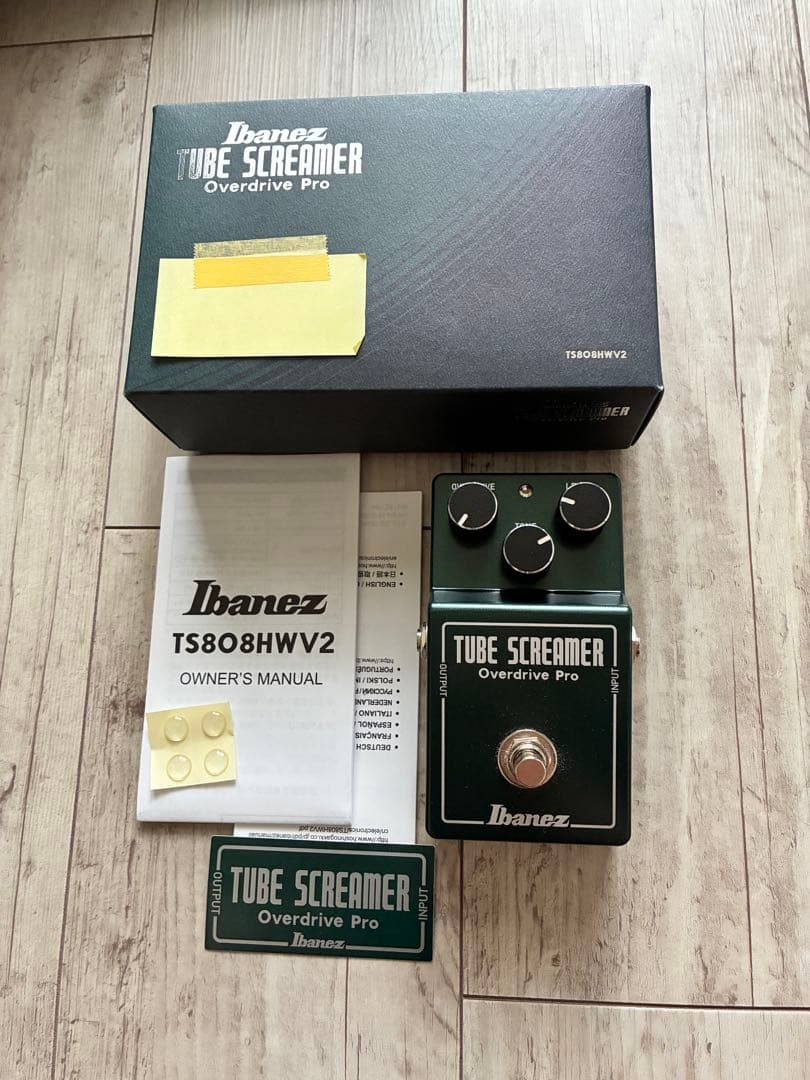 Ibanez TS808HWV2 オーバードライブペダル Ibanez TS808HWV2 | TUBESCREAMER 発売！お借りすることができたので