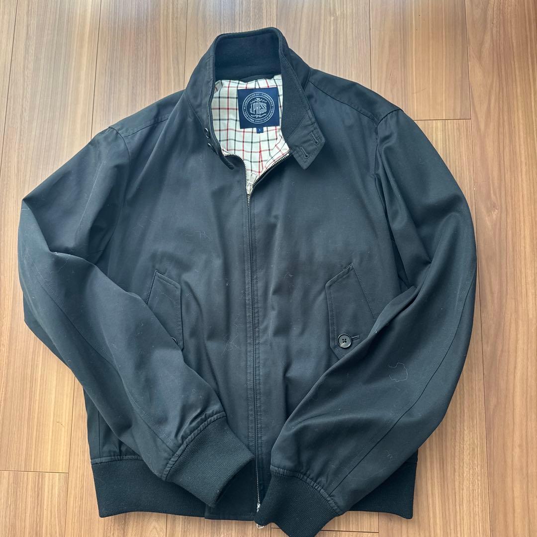 【新品未使用】J.PRESS ブラックジャンパー　Lサイズ ジェイ プレス メン J.PRESS MEN 【J.PRESS × NYUZELESS】ブラック