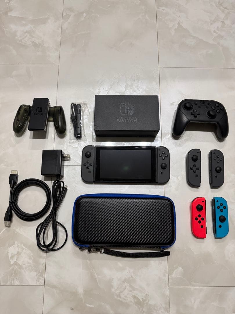 Nintendo Switch 本体 + ジョイコン+プロコントローラー+付属品 Amazon.co.jp: ジョイコン Joy-Con Pro コントローラー 充電 スタンド