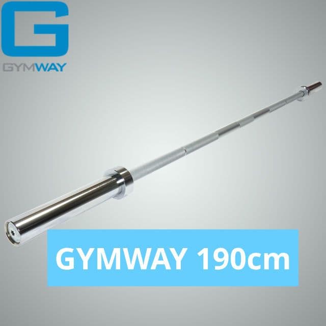 GYMWAY ショートスリーブパワーバー(190cm / 16kg) GYMWAY セラコート ショートスリーブ パワーバー — MBC POWER SHOP