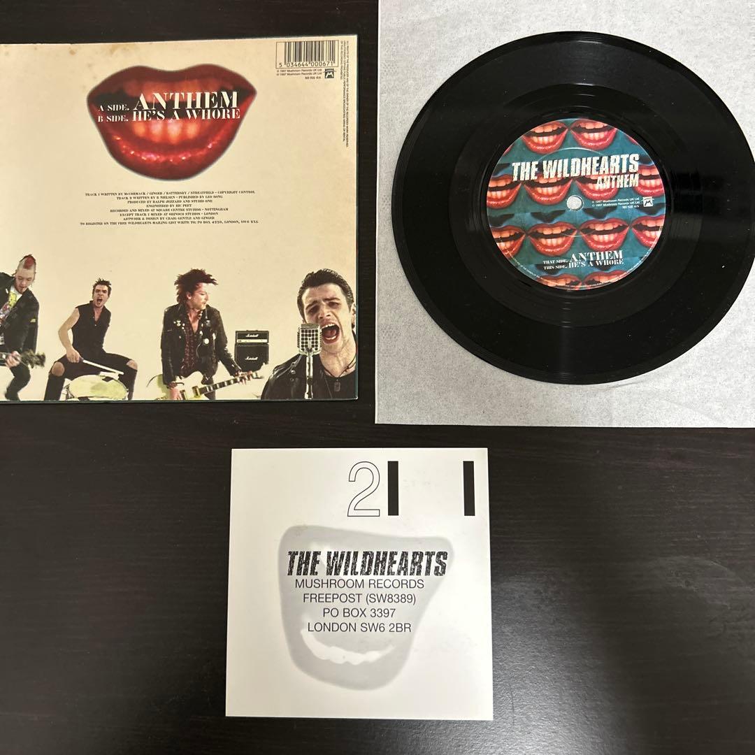 The Wildhearts 7インチレコード 4枚セット - メルカリ