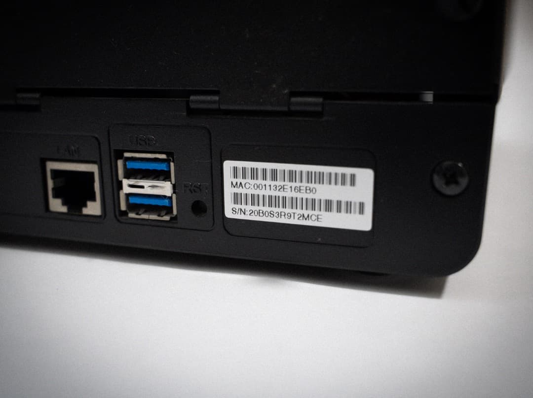 Synology DS420j NAS 本体のみ / 純正AC付 / 初期化済