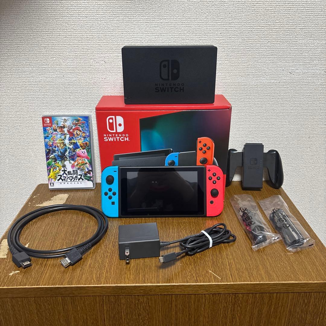 【美品】Nintendo Switch 青/赤 本体 + スマブラ Nintendo Switch 本体 青・赤 Amazon.com: Nintendo Switch – OLED